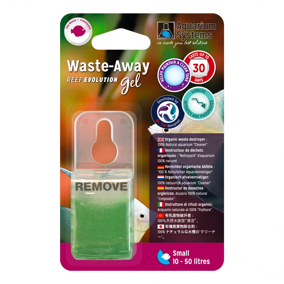Bacterii acvariu gel Aquarium Systems WASTE AWAY FRESH GEL S 1X 
