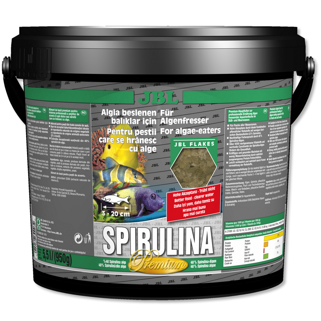 Hrana pesti acvariu JBL Spirulina 5500 ml