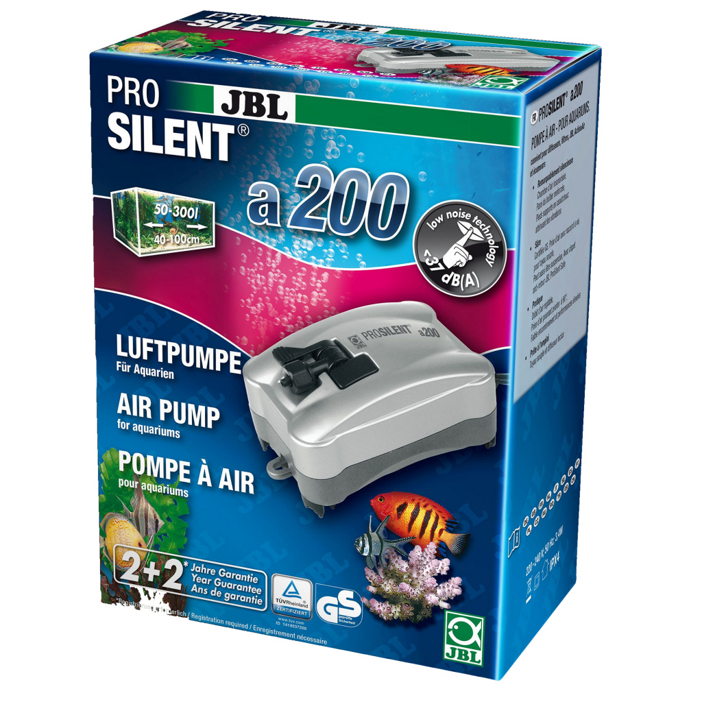Pompa aer acvariu JBL ProSilent a200