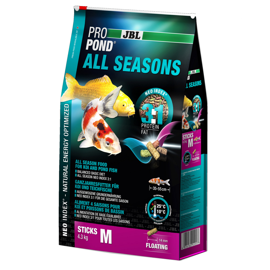 Hrana pesti iaz JBL ProPond All Seasons M 4,3 kg