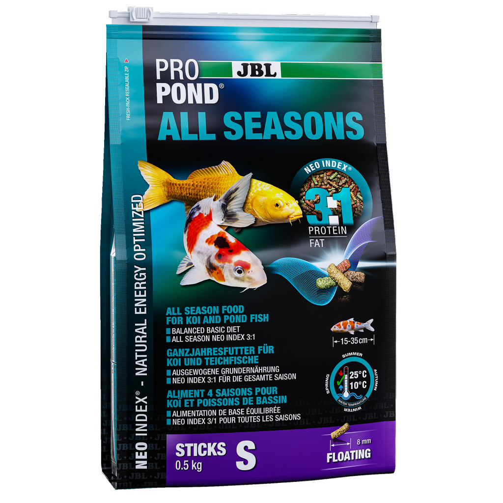 Hrana pesti iaz JBL ProPond All Seasons S 0,5 kg
