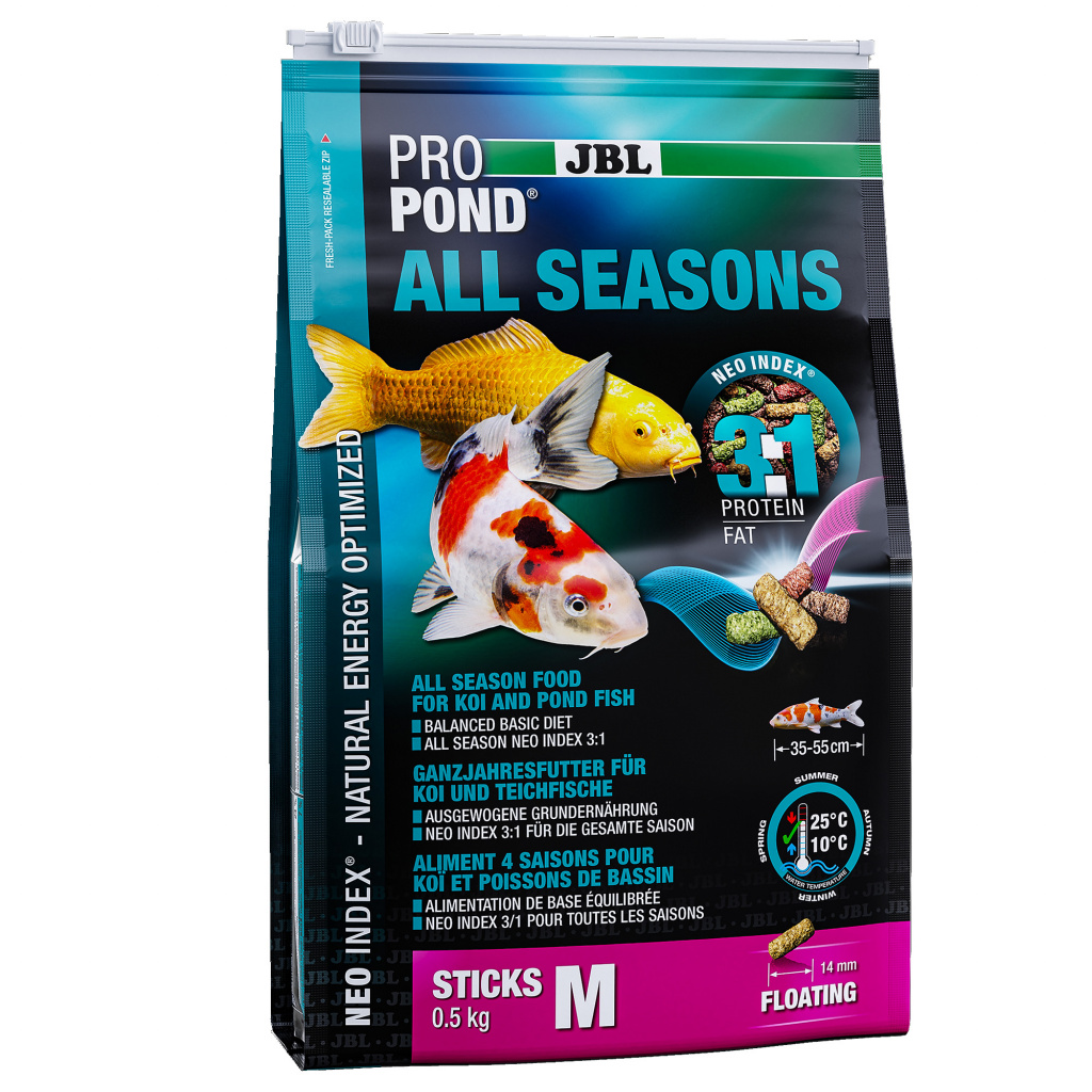 Hrana pesti iaz JBL ProPond All Seasons M 0,5 kg