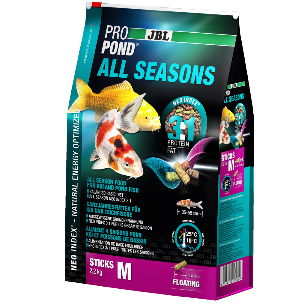 Hrana pesti iaz JBL ProPond All Seasons M 2,2 kg