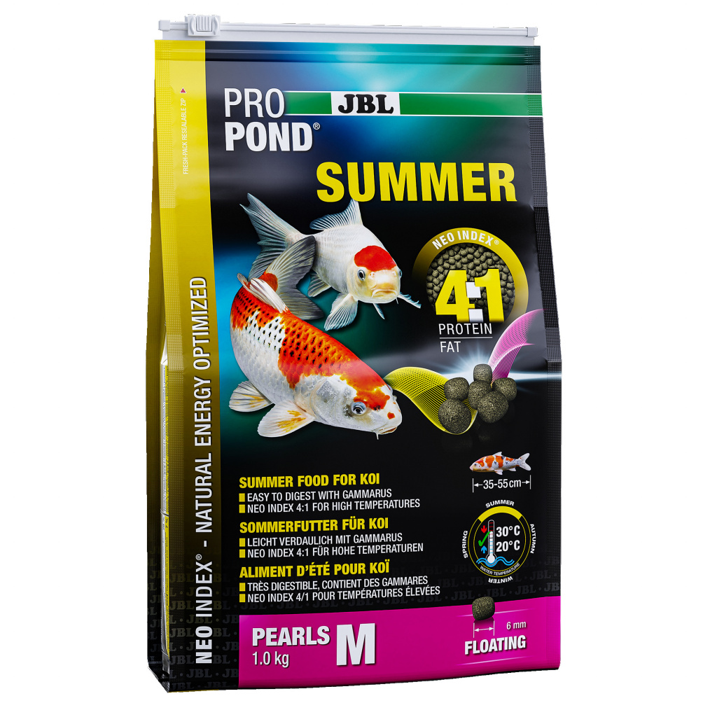 Hrana pesti iaz JBL ProPond Summer M 1,0 kg