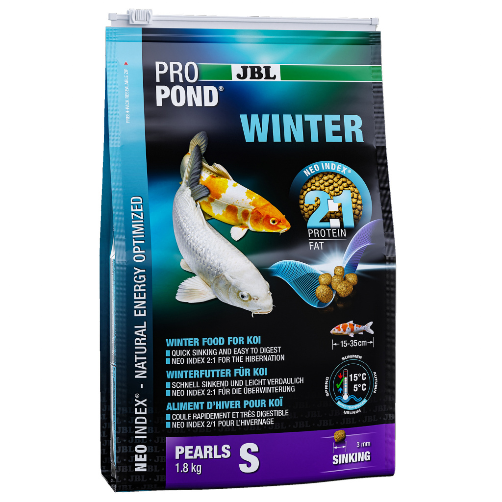Hrana pesti iaz JBL ProPond Winter S 1,8 kg