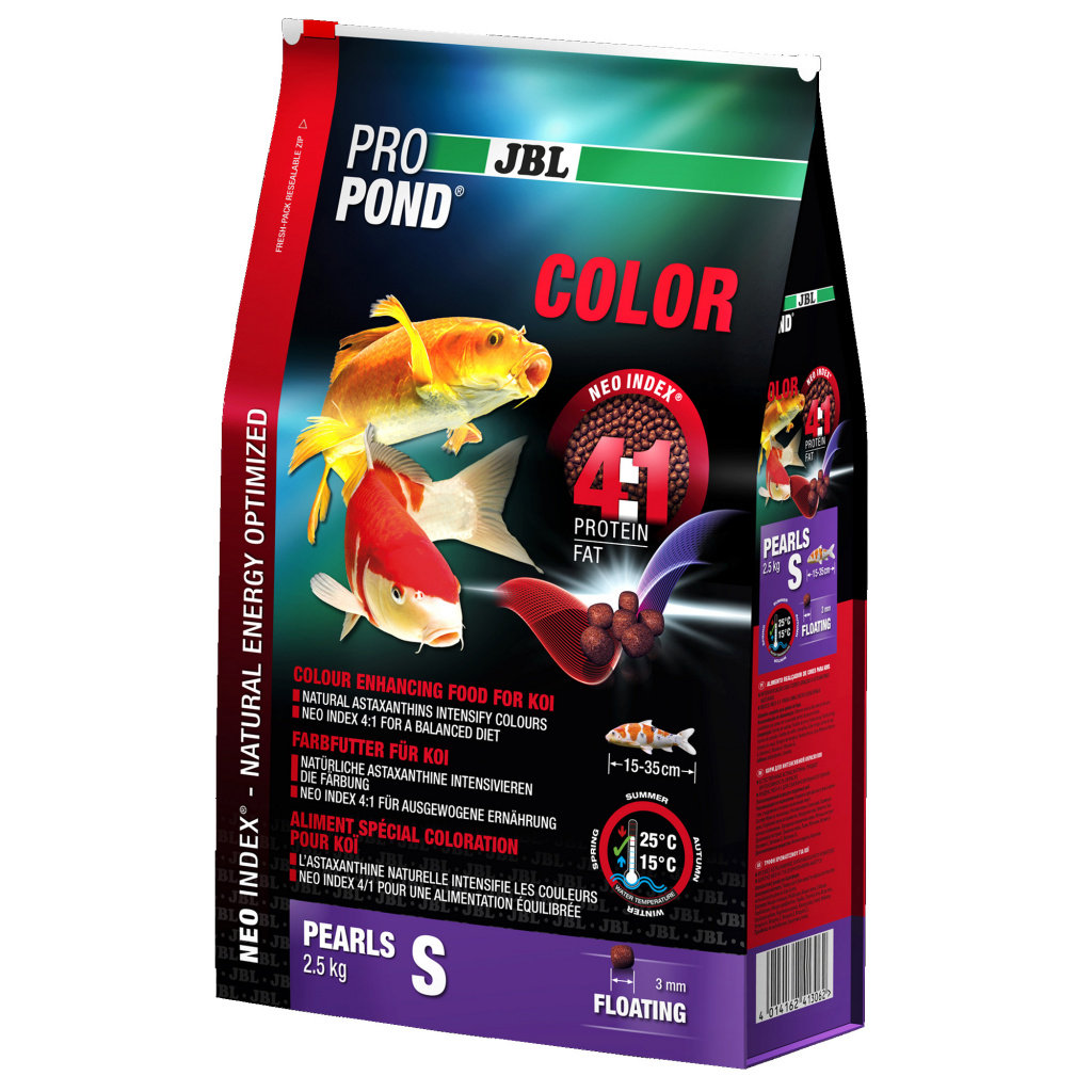 Hrana pesti iaz JBL ProPond Color S 2,5 kg