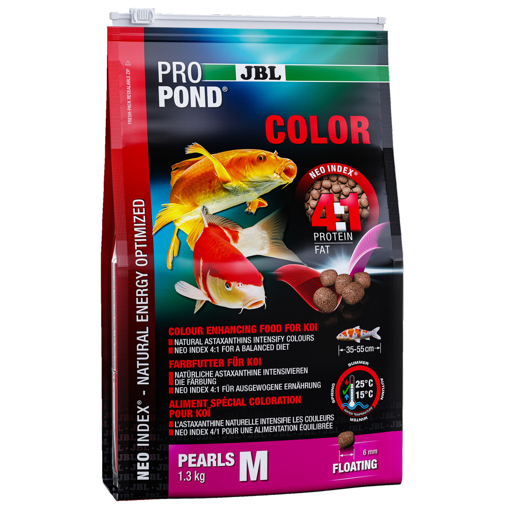 Hrana pesti iaz JBL ProPond Color M 1,3 kg