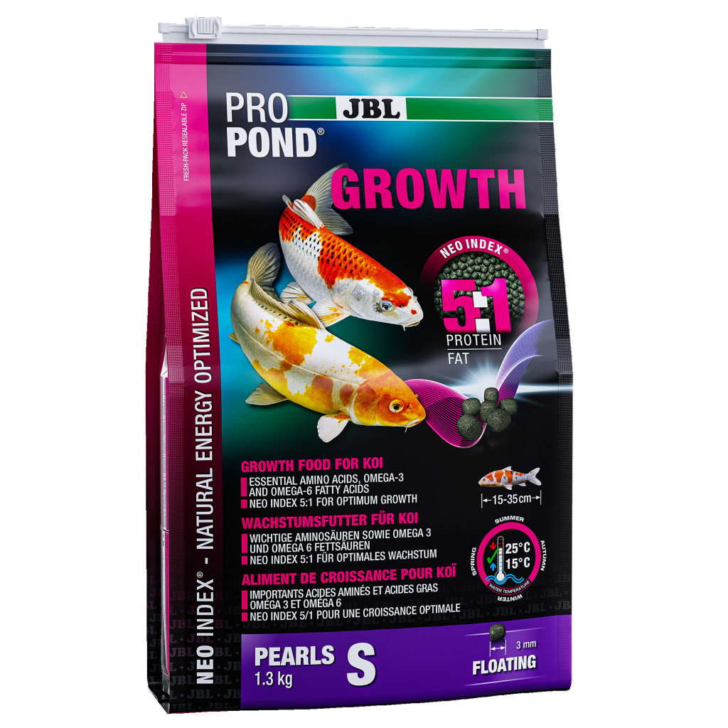 Hrana pesti iaz JBL ProPond Growth S 1,3 kg