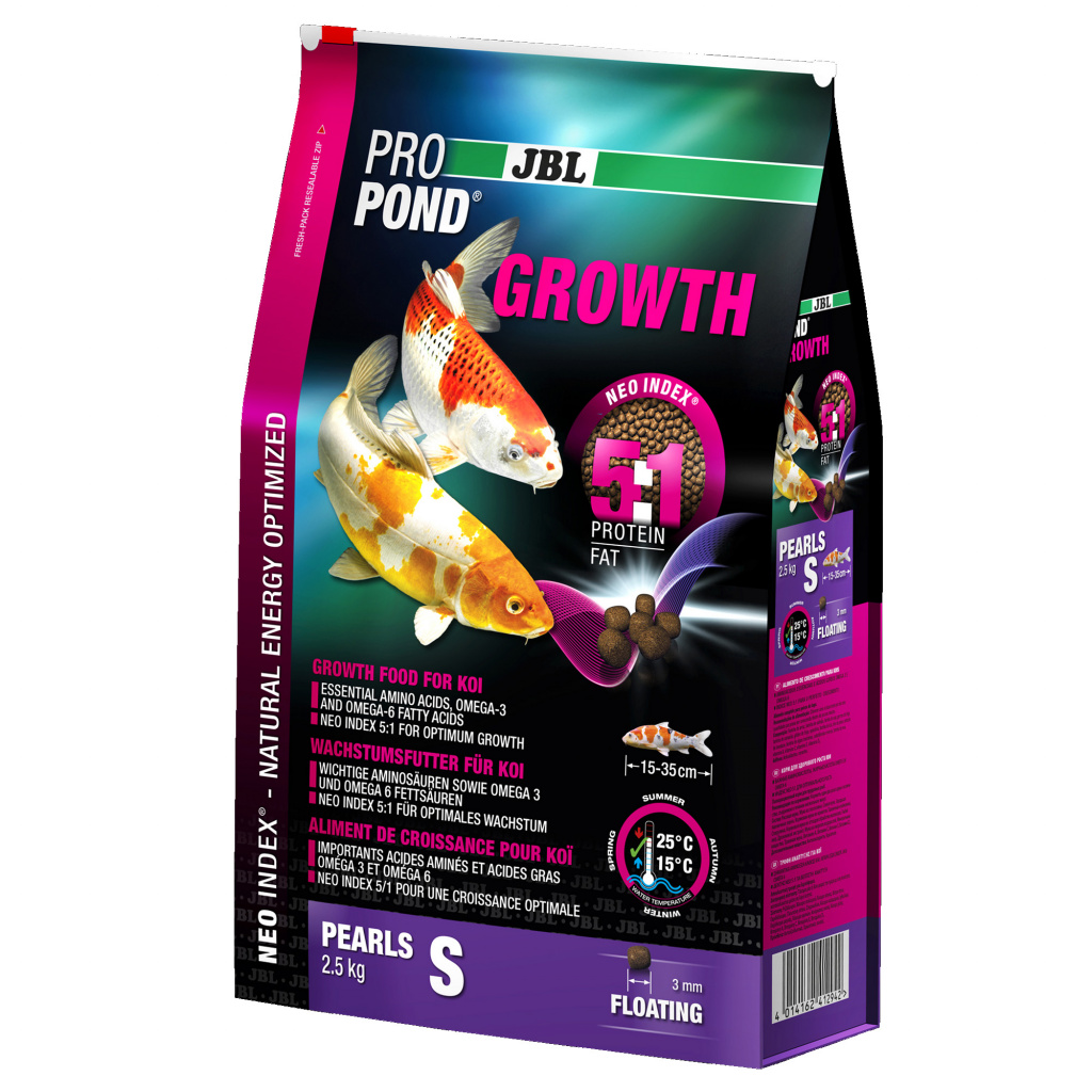 Hrana pesti iaz JBL ProPond Growth 2,5 kg