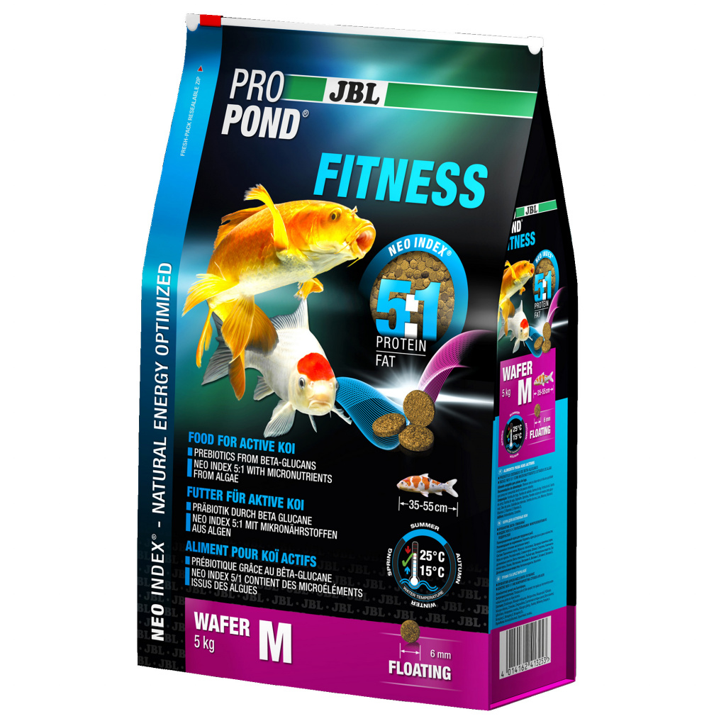 Hrana pesti iaz JBL ProPond Fitness M 5,0 kg