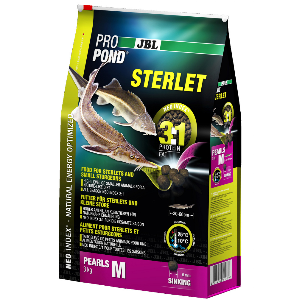 Hrana pesti iaz JBL ProPond Sterlet M 3,0 kg