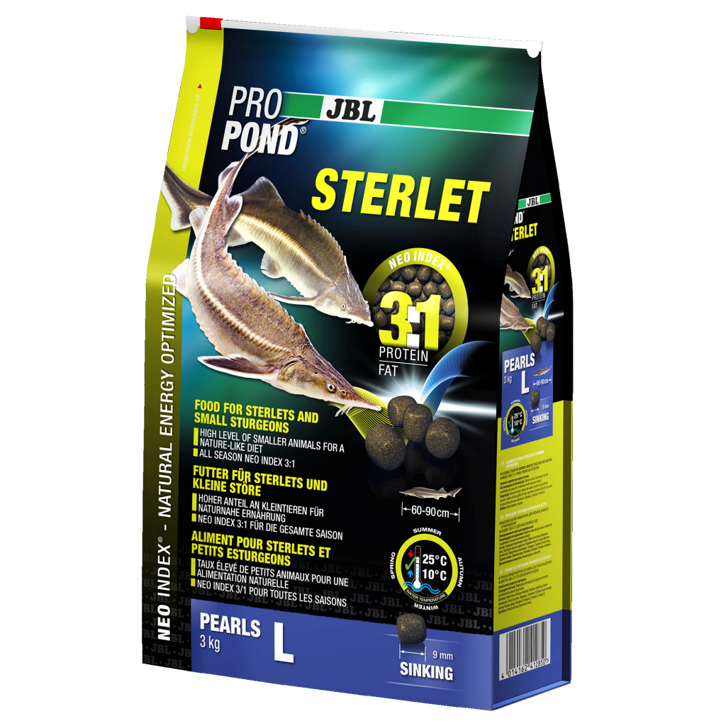 Hrana pesti iaz JBL ProPond Sterlet L 3,0 kg
