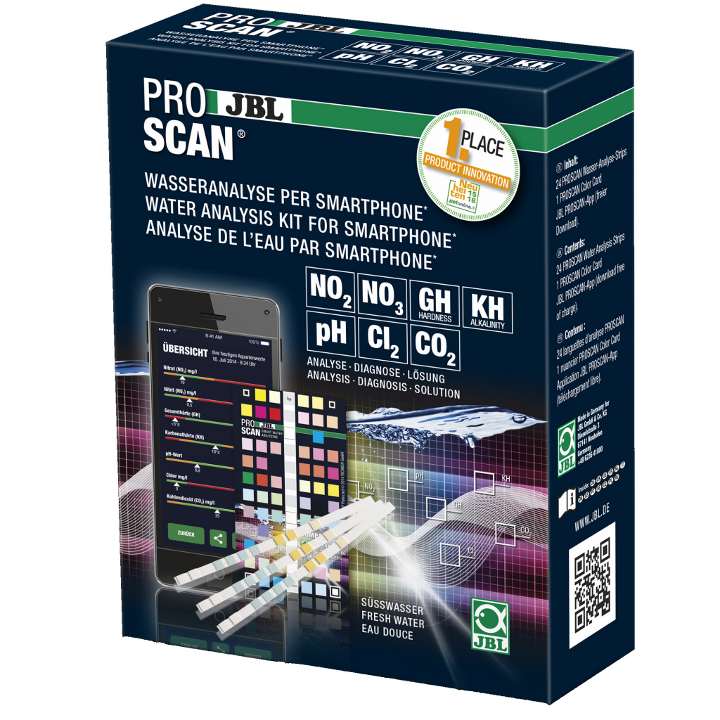 Test apa acvariu JBL PRO SCAN