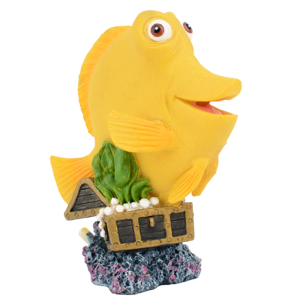 Decor acvariu Yellow fish