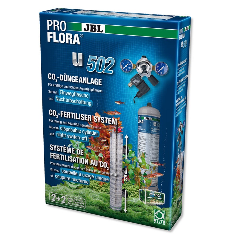 Set fertilizare CO2 acvariu JBL ProFlora set u502