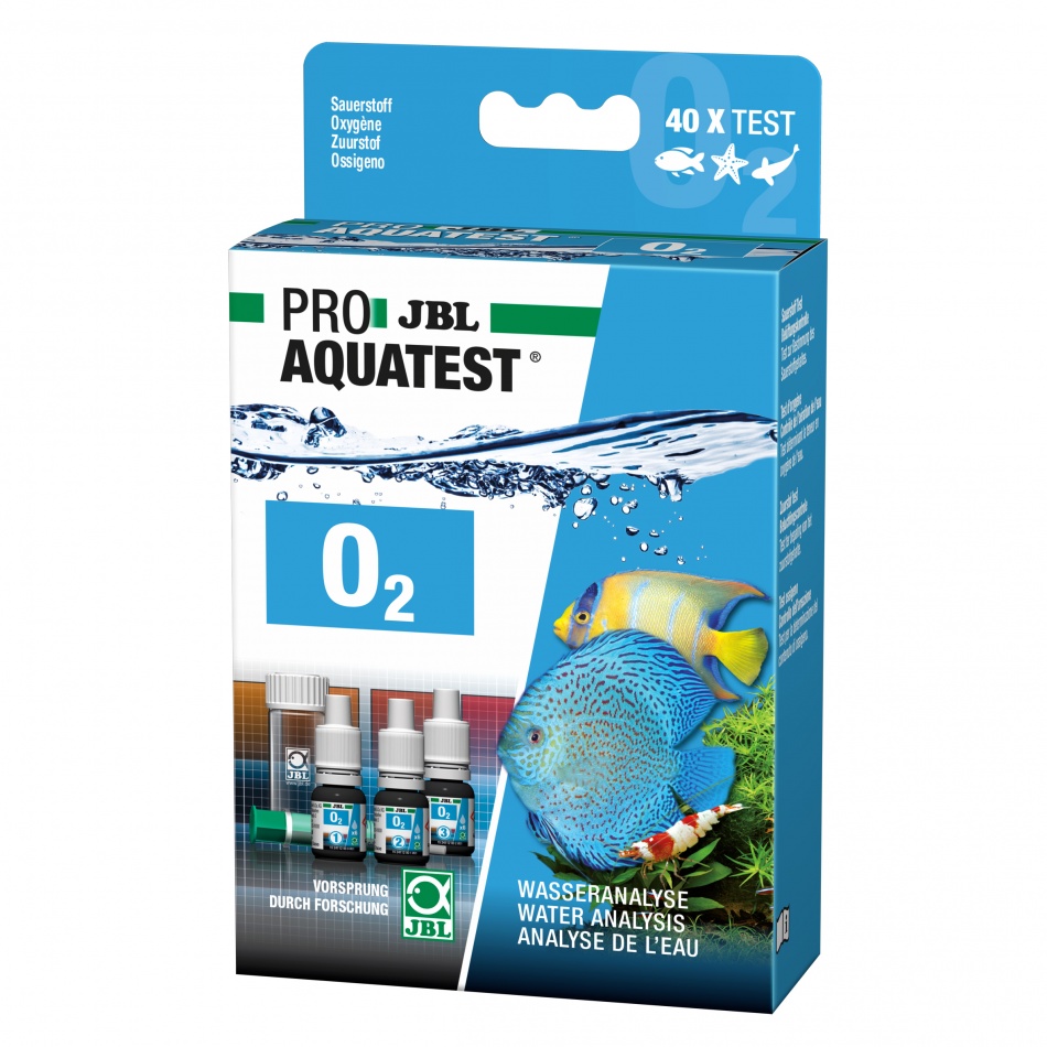 Test apa acvariu JBL PRO AQUATEST O2