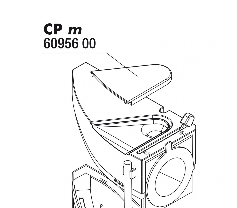JBL CristalProfi m greenline Cover water outlet