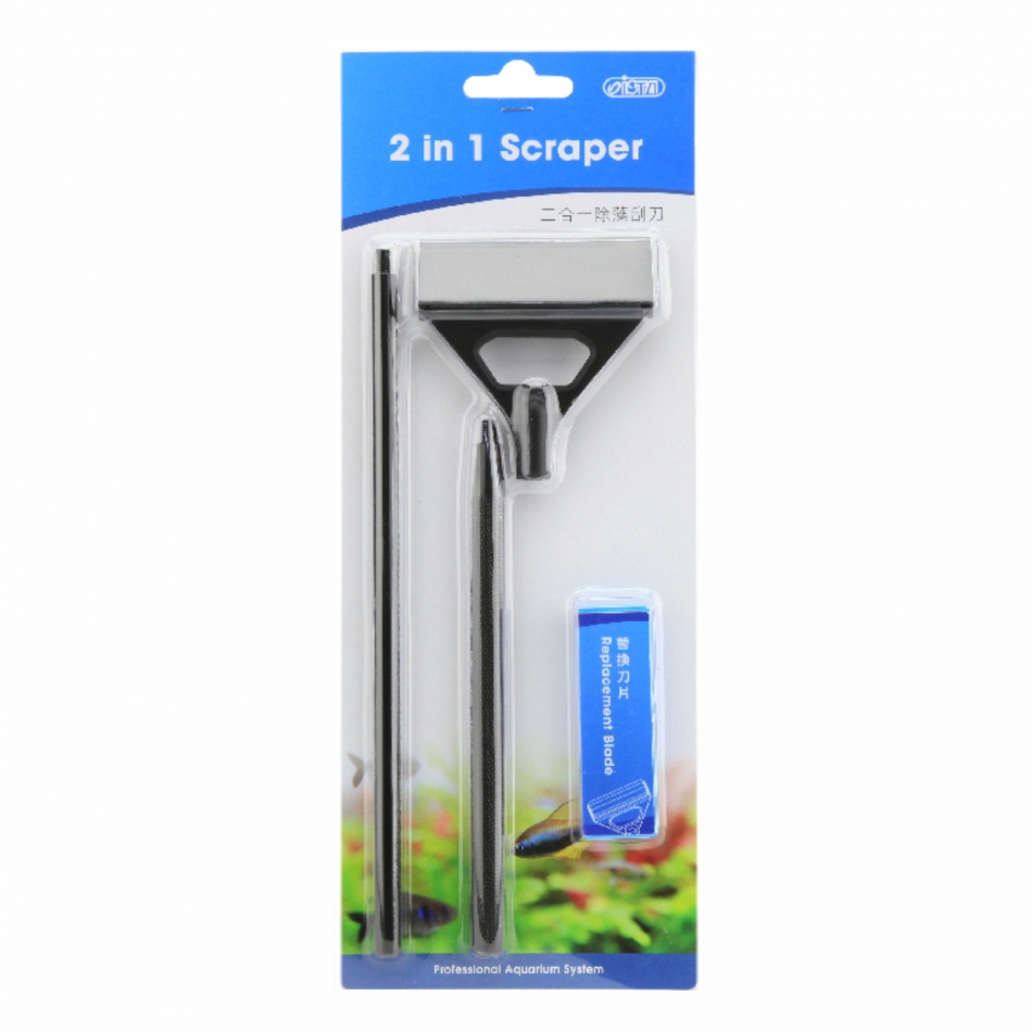 Razuitor acvariu ISTA 2 in 1 Aluminum Scraper