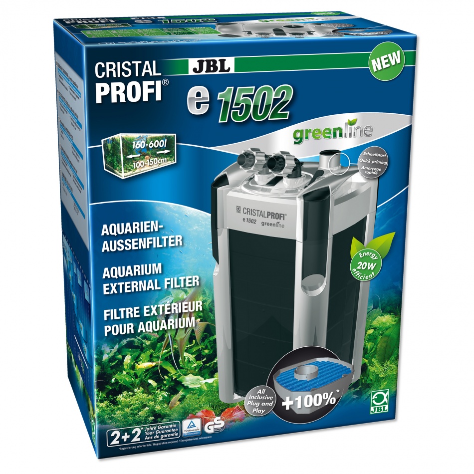 Filtru extern acvariu JBL Cristal Profi e1502 Greenline 200-700 l
