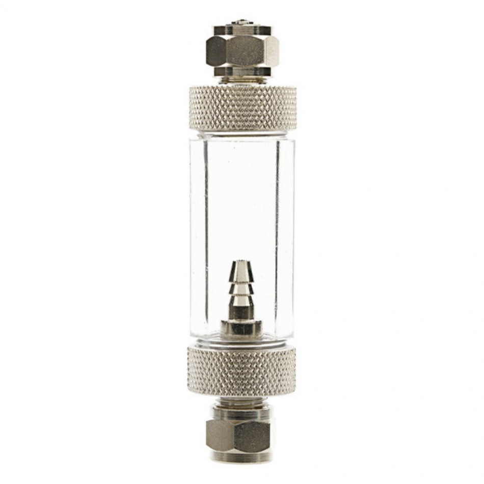 ISTA 2in1 Metal Bubble Counter an Check Valve For CO2