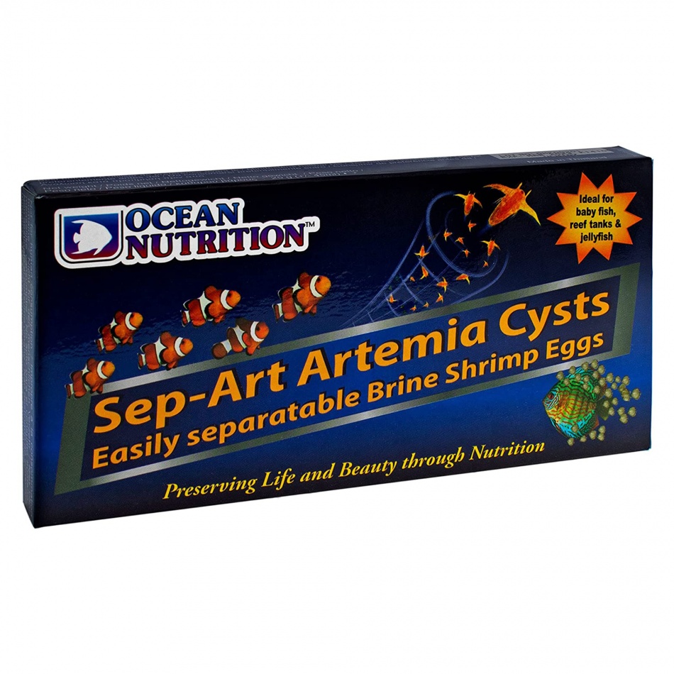 Ocean Nutrition Sep-Art Artemia Cysts Box 25 g