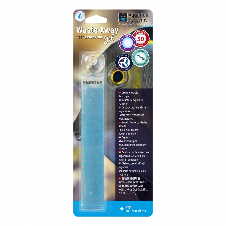 Bacterii acvariu gel Aquarium Systems WASTE AWAY MARINE GEL L 1X