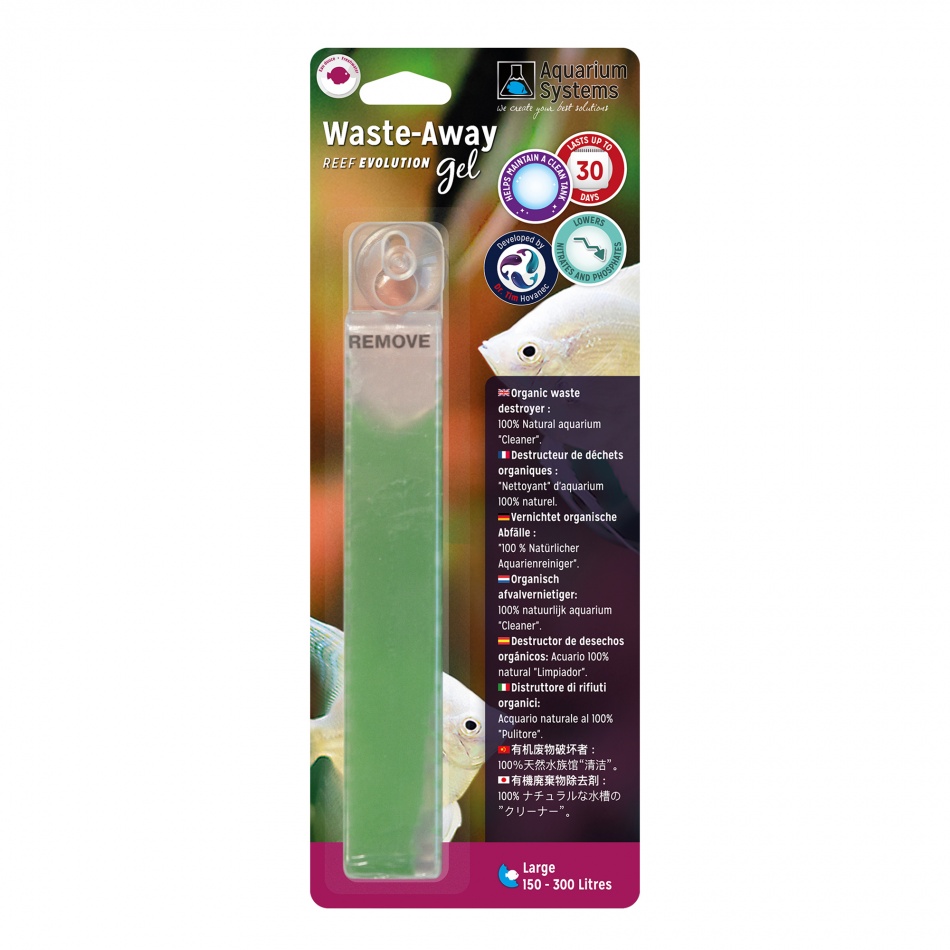 Bacterii acvariu gel Aquarium Systems WASTE AWAY FRESH GEL L 1X