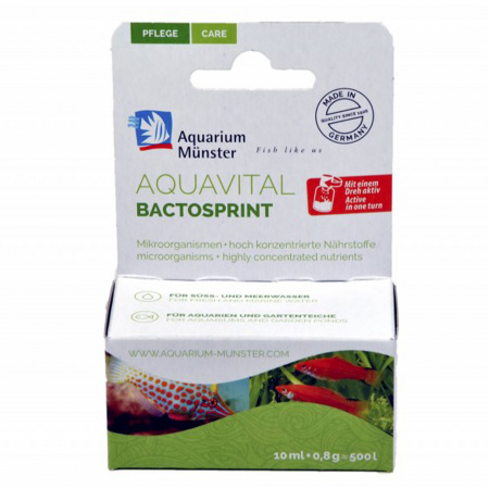 Bacterii acvariu Aquarium Munster Aquavital  Bactosprint 10 ml  