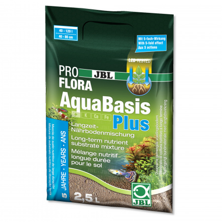 Substrat fertilizant JBL ProFlora AquaBasis Plus 2,5l-3 kg