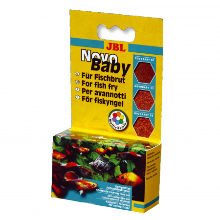 Hrana pesti acvariu JBL NovoBaby 3x10 ml