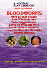 Hrana pesti acvariu congelata Ocean Nutrition Bloodworms 454 g