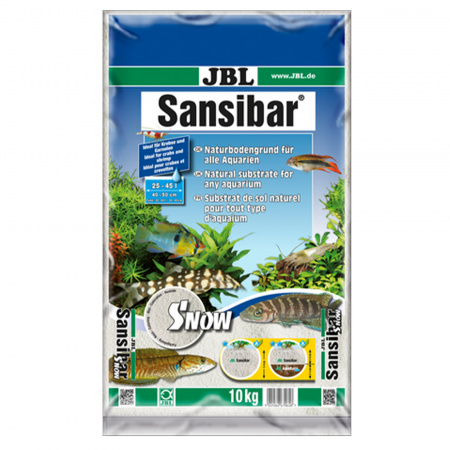 Substrat natural acvariu JBL Sansibar SNOW 10 kg