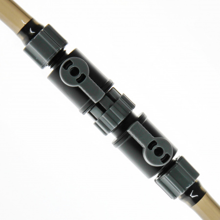 JBL Double stopcock with quick coupling 12/16 mm