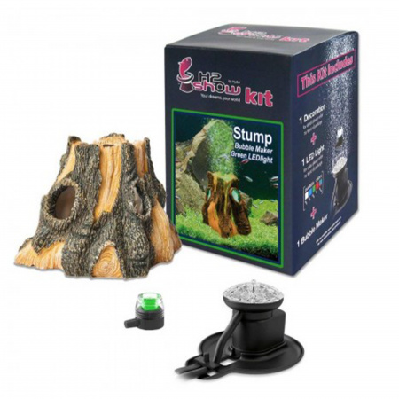 Decor acvariu Hydor H2 SHOW KIT WOOD - GREEN LIGHT