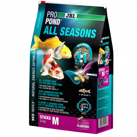 Hrana pesti iaz JBL ProPond All Seasons M 2,2 kg