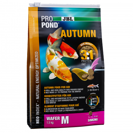 Hrana pesti iaz JBL ProPond Autumn M 1,5 kg