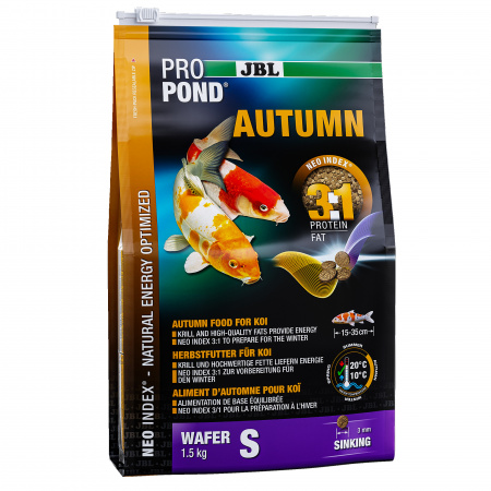 Hrana pesti iaz JBL ProPond Autumn S 1,5 kg