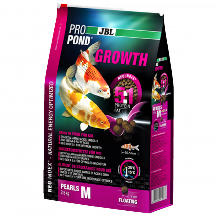 Hrana pesti iaz JBL ProPond Growth M 2,5 kg