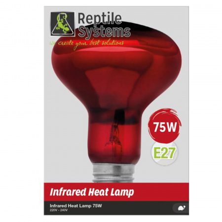 Aquarium Systems Infra Red Heat Lamp 75W