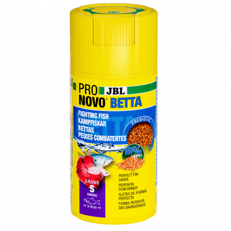 Hrana pesti acvariu JBL ProNovo BETTA GRANO S 100 ml CLICK