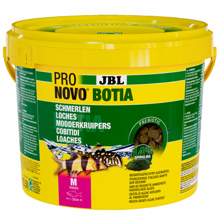 Hrana pesti acvariu JBL ProNovo BOTIA TAB M 5.5 l