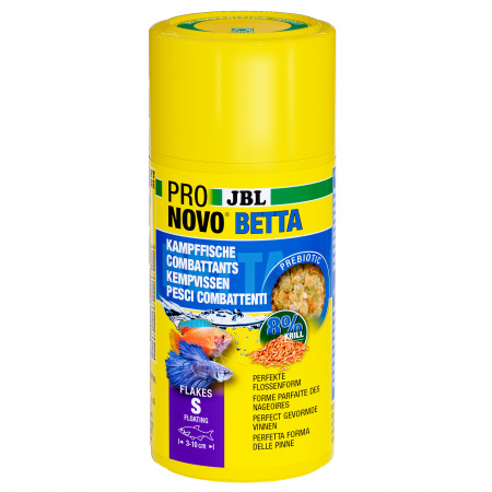 Hrana pesti acvariu JBL ProNovo BETTA FLAKES S 100 ml