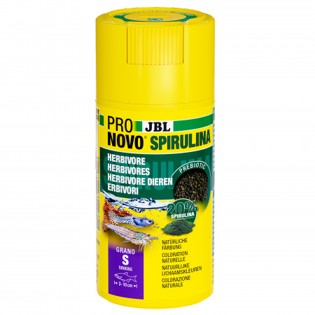 Hrana pesti acvariu JBL ProNovo SPIRULINA GRANO S 100 ml CLICK
