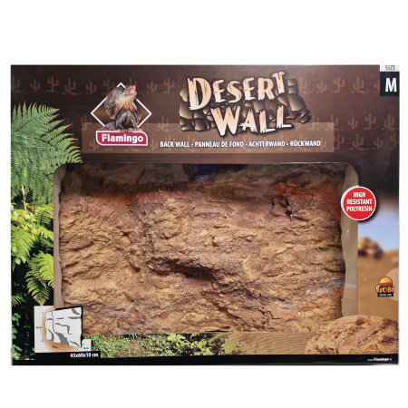 Flamingo 3D Back Wall Desert M