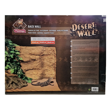 Flamingo 3D Back Wall Desert M