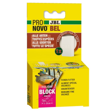 Hrana vacanta pesti acvariu JBL ProNovo BEL HOLIDAY 43 g