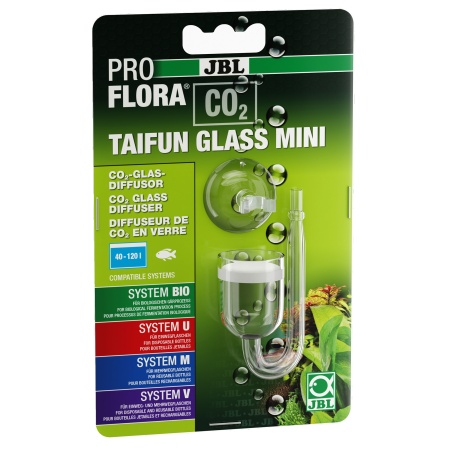 Reactor CO2 acvariu JBL ProFlora CO2 TAIFUN GLASS MINI