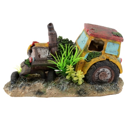 Decor acvariu Tractor