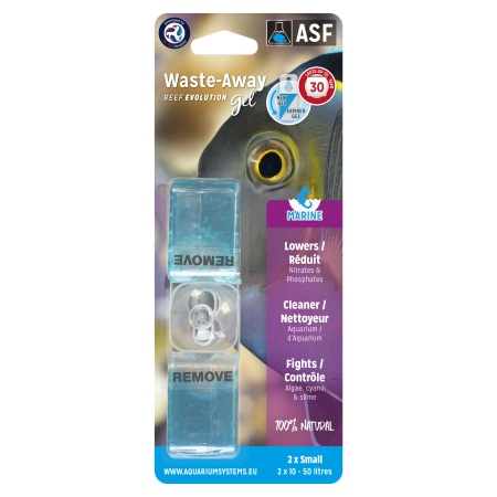 Bacterii acvariu gel Aquarium Systems WASTE AWAY MARINE GEL S 2X