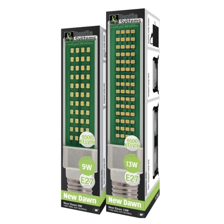 Aquarium Systems New Dawn LED 9W Horizontal Position E27
